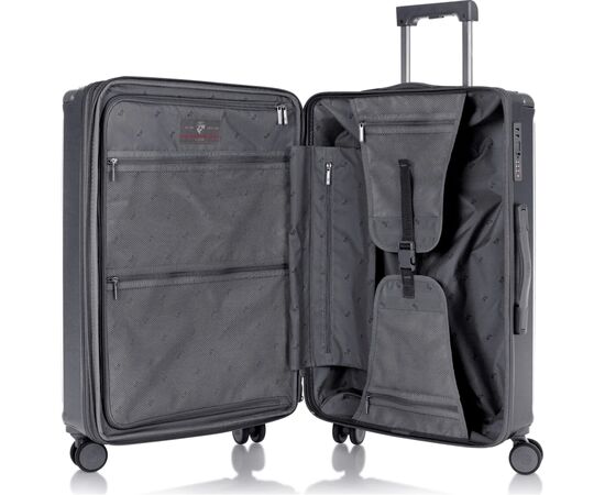 Чемодан Heys Luxe (M) Gunmetal (10160-0063-26)/(10160-0063-S3) (930389), изображение 5 Чемодан Heys Luxe (M) Gunmetal (10160-0063-26)/(10160-0063-S3) (930389), изображение 5