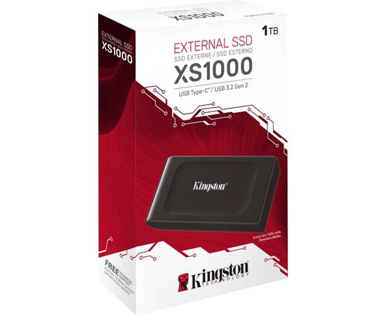 Накопитель SSD USB-C 1TB Kingston (SXS1000/1000G), изображение 3