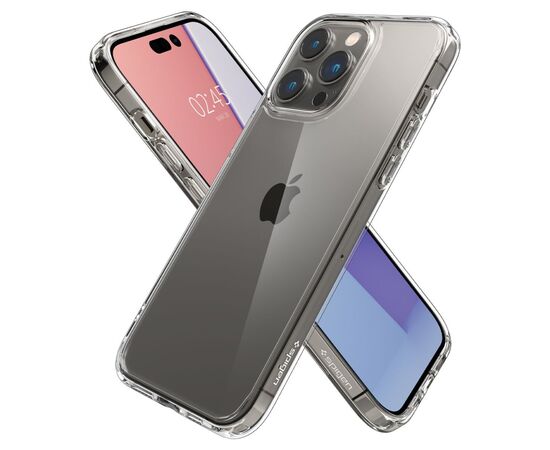Чехол для мобильного телефона Spigen Apple iPhone 14 Pro Max Ultra Hybrid, Crystal Clear (ACS04816), изображение 4 Чехол для мобильного телефона Spigen Apple iPhone 14 Pro Max Ultra Hybrid, Crystal Clear (ACS04816), изображение 4