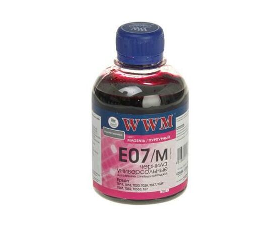 Чорнило WWM Epson Stylus Universal Magenta (E07/M)