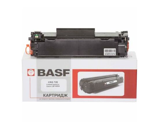 Картридж BASF для Canon LBP-6200d аналог Canon 726 Black (KT-CRG726)
