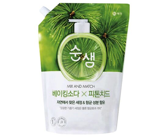 Средство для ручного мытья посуды Aekyung Soonsaem Baking Soda Phytoncide Запаска 1.2 л (8801046303191)