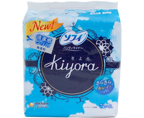 Ежедневные прокладки Sofy Kiyora Standard 72 шт. (4903111375592)