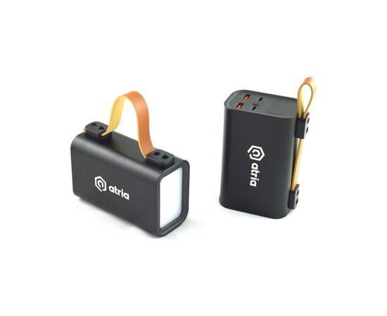 Батарея универсальная Atria 60000mAh, 100W, PD2.0, QC (WPD-101), изображение 3 Батарея универсальная Atria 60000mAh, 100W, PD2.0, QC (WPD-101), изображение 3