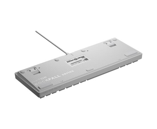 Клавиатура Hator Rockfall 2 Mecha TKL Orange USB White (HTK-721), изображение 5 Клавиатура Hator Rockfall 2 Mecha TKL Orange USB White (HTK-721), изображение 5