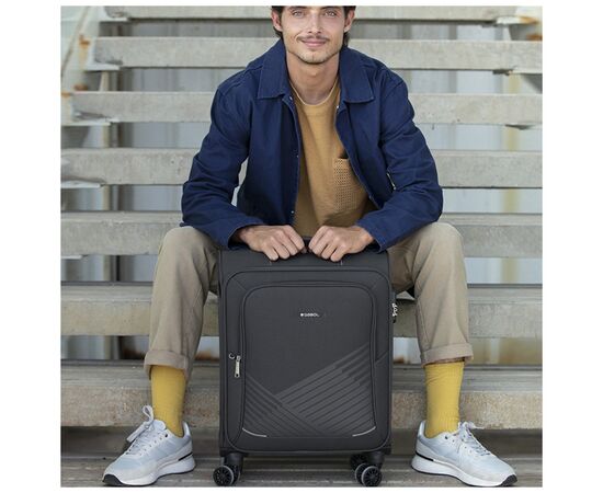 Чемодан Gabol Lisboa (M) Grey (122746-016)/(122701-016) (930338), изображение 11 Чемодан Gabol Lisboa (M) Grey (122746-016)/(122701-016) (930338), изображение 11