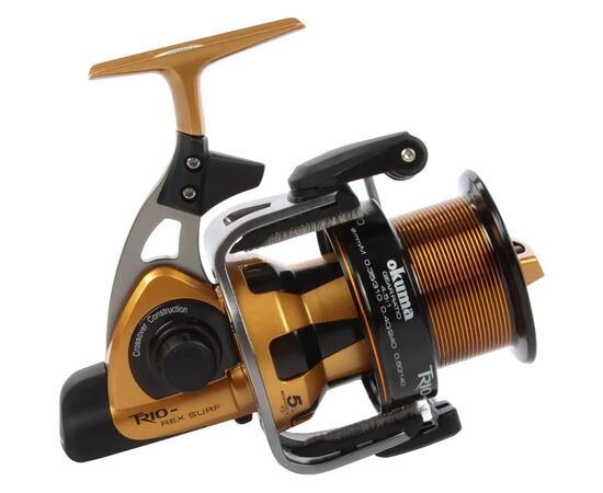 Катушка Okuma Trio Rex Surf-TXSU-60 FD 4+1BB 4.51 (1353.09.25), изображение 4 Катушка Okuma Trio Rex Surf-TXSU-60 FD 4+1BB 4.51 (1353.09.25), изображение 4