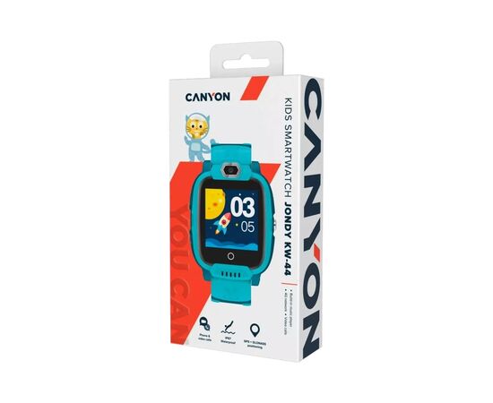 Смарт-годинник Canyon CNE-KW44GB Jondy KW-44, Kids smartwatch Green (CNE-KW44GB), зображення 4 Смарт-годинник Canyon CNE-KW44GB Jondy KW-44, Kids smartwatch Green (CNE-KW44GB), зображення 4
