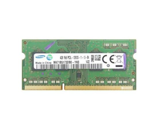 Модуль памяти для ноутбука SoDIMM DDR3 4GB 1600MHz Samsung (M471B5173DB0-YK0 1605)