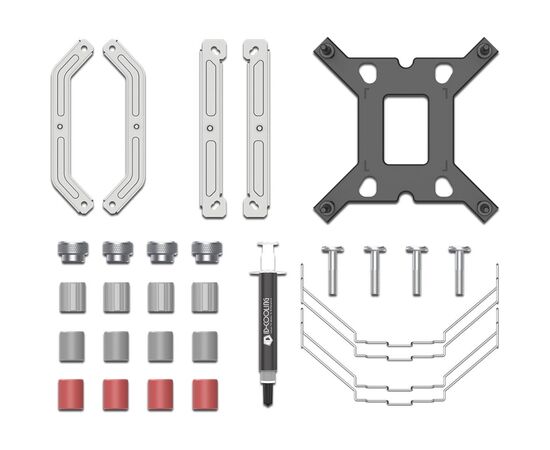 Кулер для процессора ID-Cooling SE-224-XTS ARGB WHITE, изображение 6 Кулер для процессора ID-Cooling SE-224-XTS ARGB WHITE, изображение 6