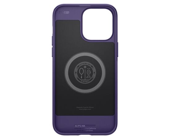 Чехол для мобильного телефона Spigen Apple Iphone 14 Pro Max Mag Armor MagFit, Deep Purple (ACS05584), изображение 8 Чехол для мобильного телефона Spigen Apple Iphone 14 Pro Max Mag Armor MagFit, Deep Purple (ACS05584), изображение 8