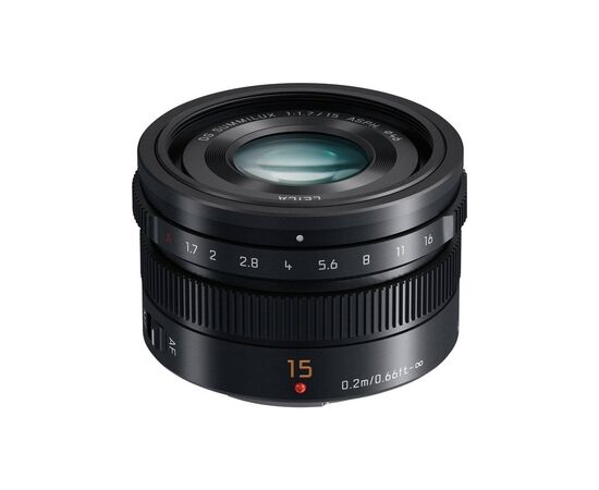 Объектив Panasonic Micro 4/3 Lens 15mm f/1.7 ASPH Black (H-X015E9-K), изображение 4 Объектив Panasonic Micro 4/3 Lens 15mm f/1.7 ASPH Black (H-X015E9-K), изображение 4