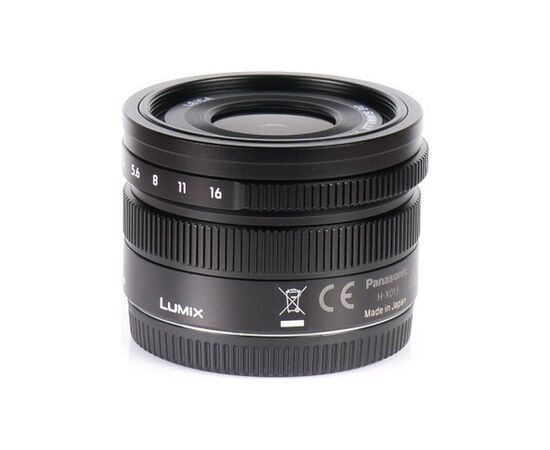 Объектив Panasonic Micro 4/3 Lens 15mm f/1.7 ASPH Black (H-X015E9-K), изображение 6 Объектив Panasonic Micro 4/3 Lens 15mm f/1.7 ASPH Black (H-X015E9-K), изображение 6