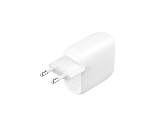 Зарядное устройство Belkin 30W 2хUSB-С PD PPS white (WCB010VFWH), изображение 4 Зарядное устройство Belkin 30W 2хUSB-С PD PPS white (WCB010VFWH), изображение 4