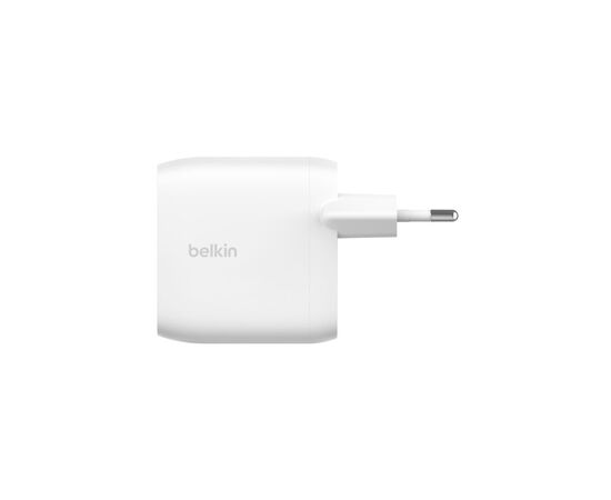Зарядное устройство Belkin 30W 2хUSB-С PD PPS white (WCB010VFWH), изображение 5 Зарядное устройство Belkin 30W 2хUSB-С PD PPS white (WCB010VFWH), изображение 5