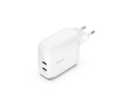Зарядное устройство Belkin 30W 2хUSB-С PD PPS white (WCB010VFWH)