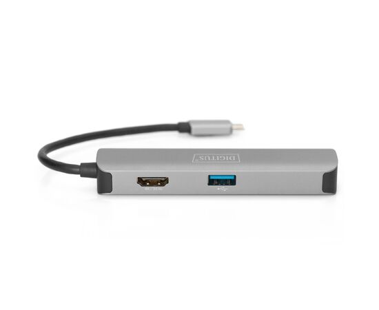 Концентратор Digitus Travel USB-C 5 Port (DA-70891), изображение 4 Концентратор Digitus Travel USB-C 5 Port (DA-70891), изображение 4