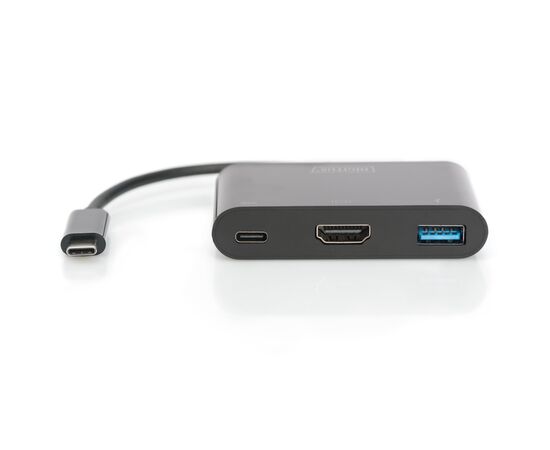 Переходник USB-C to HDMA 2xUSB Digitus (DA-70855), зображення 4 Переходник USB-C to HDMA 2xUSB Digitus (DA-70855), зображення 4