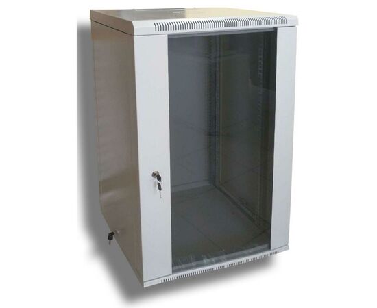 Шкаф настенный Hypernet 18U 19" 600x600 (WMNC66-18U-FLAT)
