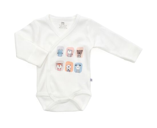 Боди Bibaby 2 шт с длинным рукавом (56870-56-beige), изображение 2 Боди Bibaby 2 шт с длинным рукавом (56870-56-beige), изображение 2