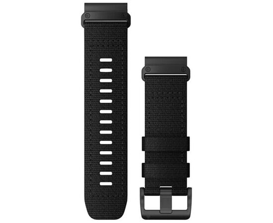 Ремінець до смарт-годинника Garmin Tactix Delta, 26mm QuickFit,Tactical Black Nylon (010-13010-00)