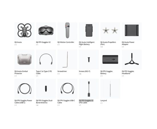 Квадрокоптер DJI Avata Fly Smart Combo (CP.FP.00000064.02), изображение 8 Квадрокоптер DJI Avata Fly Smart Combo (CP.FP.00000064.02), изображение 8