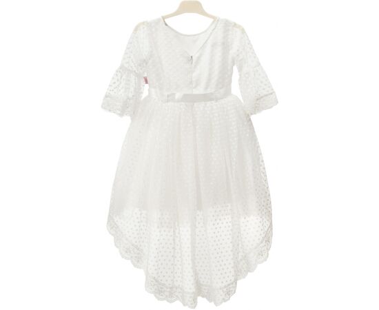 Плаття Tivido святкове з прикрасою (1866-128G-cream), зображення 2 Плаття Tivido святкове з прикрасою (1866-128G-cream), зображення 2