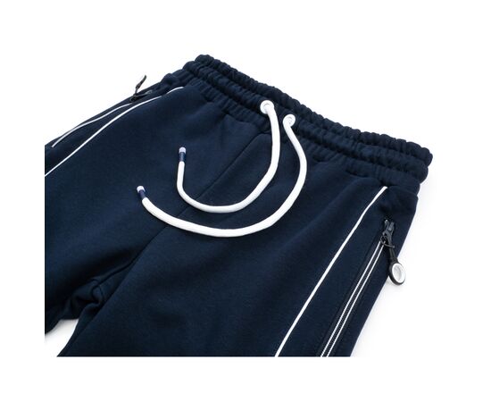 Штаны детские A-Yugi спортивные на манжетах (7053-158B-blue), изображение 3 Штаны детские A-Yugi спортивные на манжетах (7053-158B-blue), изображение 3