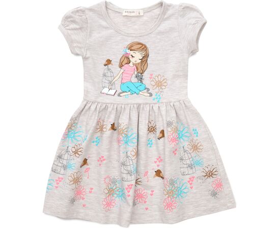 Платье Breeze с девочкой (18369-116G-beige)