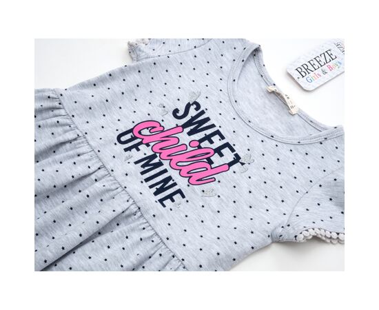 Платье Breeze в горошек (15624-104G-gray), изображение 3 Платье Breeze в горошек (15624-104G-gray), изображение 3