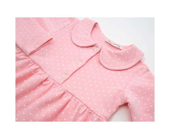 Платье POP FASHION в горошек (6781-98G-pink), изображение 3 Платье POP FASHION в горошек (6781-98G-pink), изображение 3