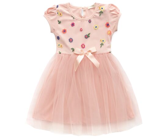 Платье Breeze с фатиновой юбкой (17149-104G-peach)