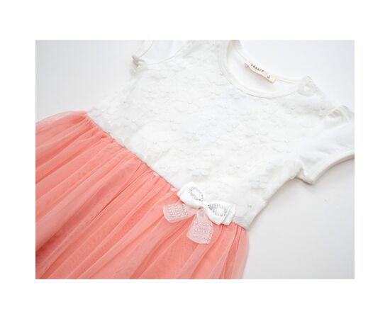 Платье Breeze с фатиновой юбкой (10926-110G-peach), изображение 3 Платье Breeze с фатиновой юбкой (10926-110G-peach), изображение 3
