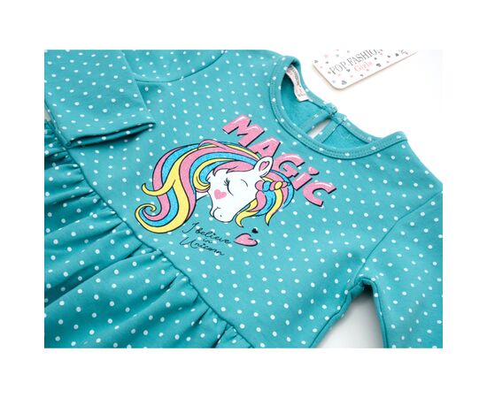 Платье POP FASHION с единорогом (6774-110G-mint), зображення 3 Платье POP FASHION с единорогом (6774-110G-mint), зображення 3