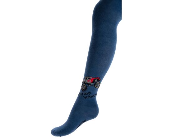 Колготки UCS Socks с машиной (M0C0301-1245-3B-blue)