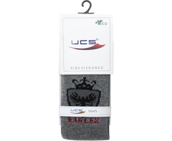 Колготки UCS Socks с эмблемой (M0C0301-1251-3B-gray), изображение 3 Колготки UCS Socks с эмблемой (M0C0301-1251-3B-gray), изображение 3
