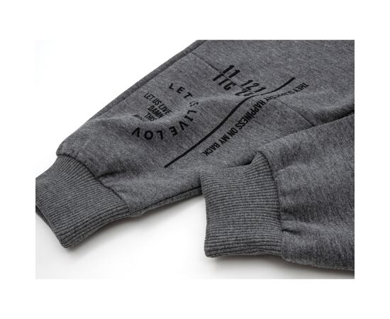 Штаны детские Joi трикотажные (S-516-86G-darkgray), изображение 3 Штаны детские Joi трикотажные (S-516-86G-darkgray), изображение 3