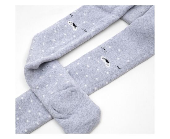 Колготки Bibaby махровые в горошек (68415-92- gray), изображение 2 Колготки Bibaby махровые в горошек (68415-92- gray), изображение 2