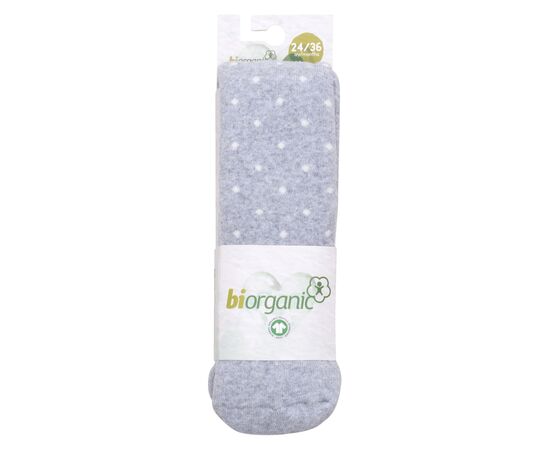 Колготки Bibaby махровые в горошек (68415-92- gray)