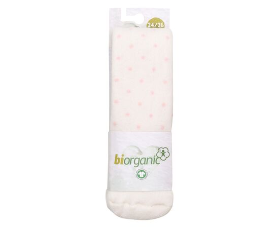 Колготки Bibaby махровые в горошек (68415-92-beige)