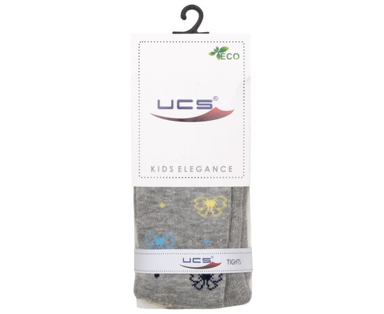 Колготки UCS Socks с бантом (M0C0301-2427-62G-gray), изображение 2 Колготки UCS Socks с бантом (M0C0301-2427-62G-gray), изображение 2