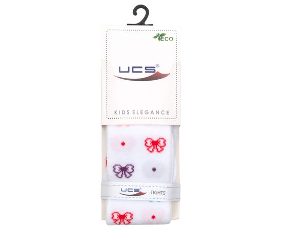 Колготки UCS Socks с бантом (M0C0301-2427-98G-white), изображение 2 Колготки UCS Socks с бантом (M0C0301-2427-98G-white), изображение 2
