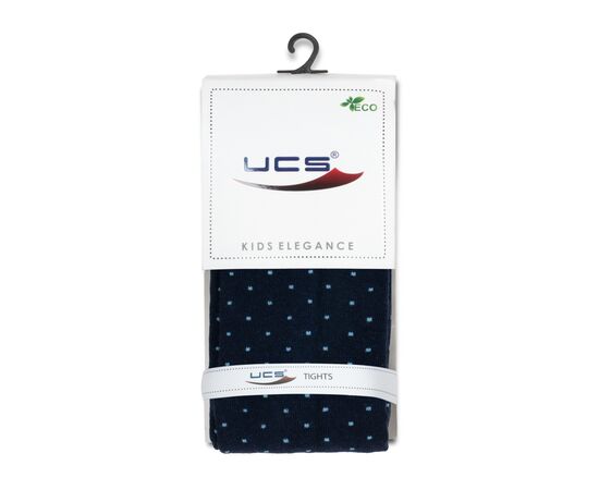 Колготки UCS Socks в горошек (M0C0301-2422-158G-blue), изображение 2 Колготки UCS Socks в горошек (M0C0301-2422-158G-blue), изображение 2