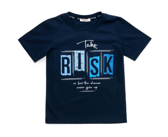 Футболка дитяча Breeze RISK (18425-140B-blue)