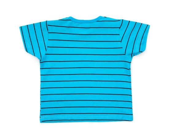 Футболка детская Breeze в полоску (791-80-blue), изображение 2