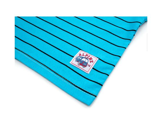 Футболка детская Breeze в полоску (791-80-blue), изображение 4