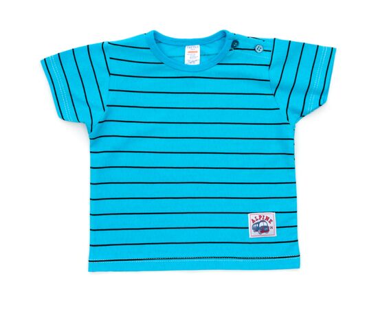Футболка дитяча Breeze у смужку (791-86-blue)