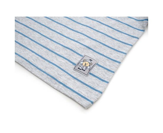 Футболка детская Breeze в полоску (791-86-gray), изображение 4