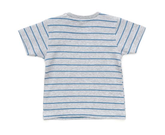 Футболка детская Breeze в полоску (791-98-gray), изображение 2 Футболка детская Breeze в полоску (791-98-gray), изображение 2