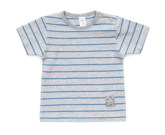 Футболка дитяча Breeze у смужку (791-98-gray)